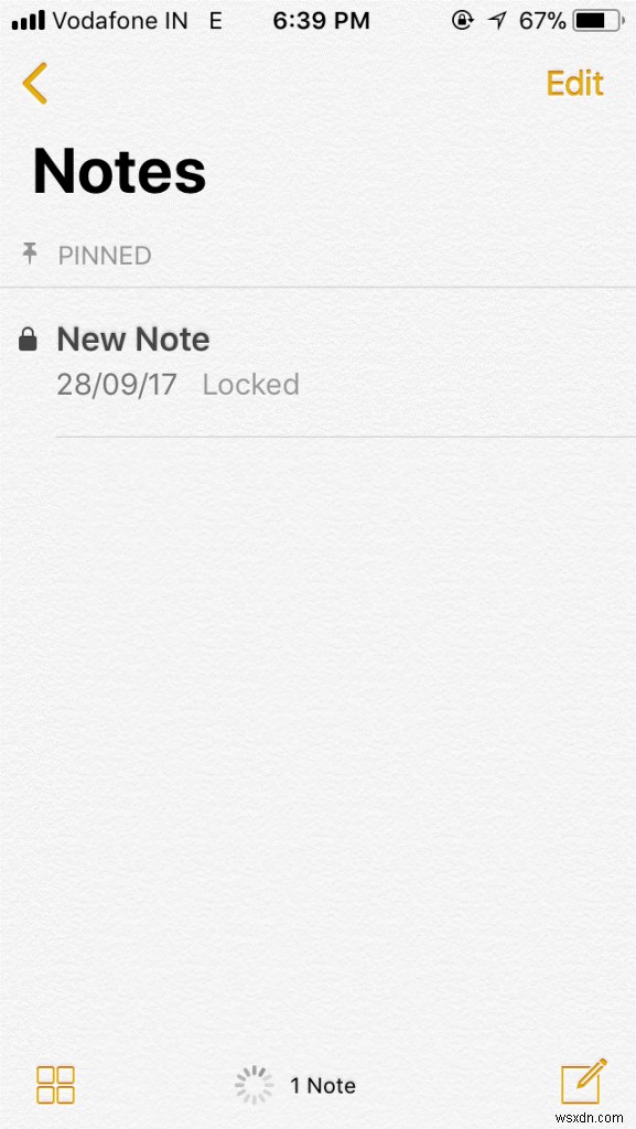 iPhoneのメモ(Notes)アプリでパスワードを設定する方法
