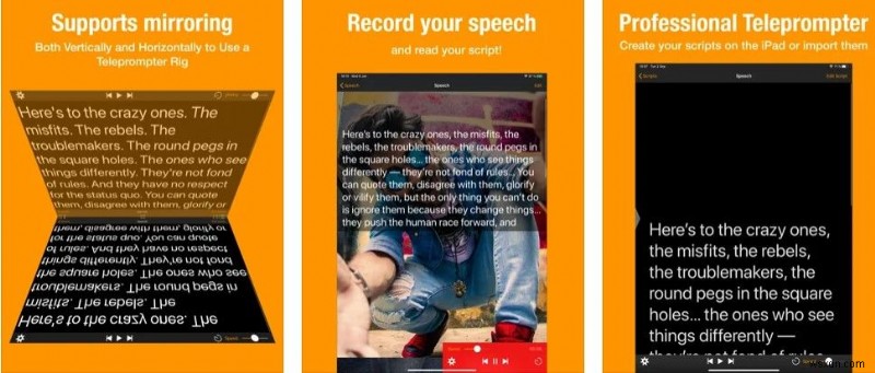 2022年版 iPad・iPhone向けテレプロンプターアプリ おすすめ11選