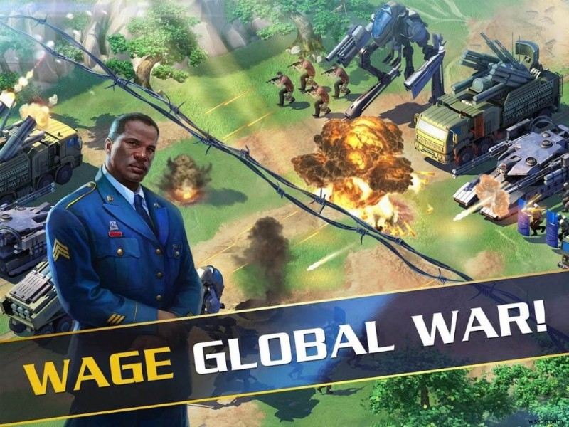 【厳選】オンライン・オフラインで楽しめるAndroid向け無料戦争ゲーム8選
