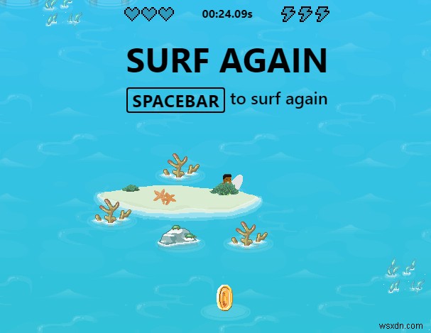 PCでMicrosoft Edgeサーフゲームをプレイする方法【edge://surf】