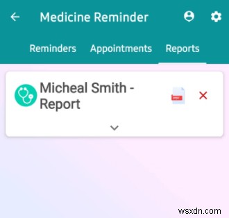 スマートフォンで医療レポートを確認・整理する方法|無料アプリ「Medicine Reminder」の使い方