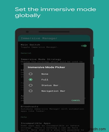 Androidの没入モード(イマーシブモード)とは?設定方法とおすすめアプリ5選