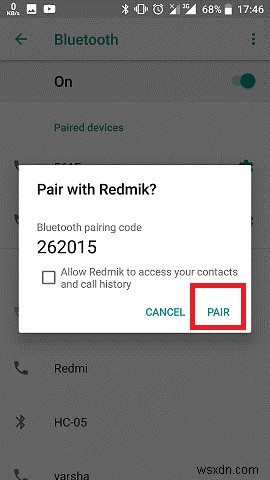 AndroidでBluetoothテザリングを使ってインターネットを共有する方法