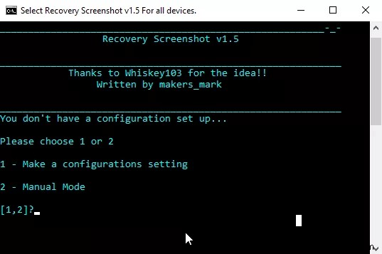 Androidのリカバリーモードでスクリーンショットを撮影する方法