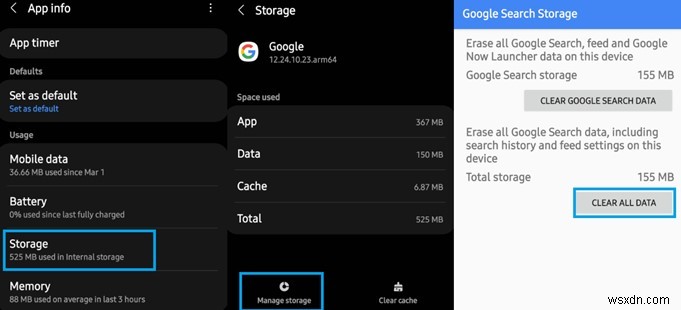 AndroidスマホでGoogleアプリがクラッシュし続ける問題の解決方法