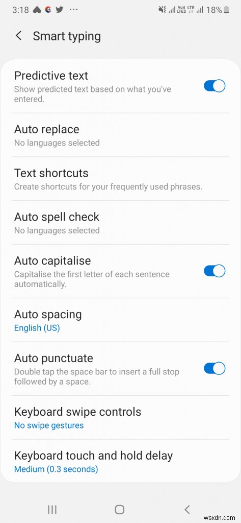 【保存版】Androidでオートコレクト(自動修正)を無効にする方法