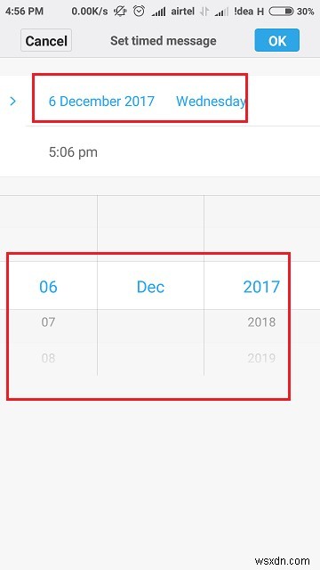 MIUI搭載AndroidスマートフォンでSMSを予約送信する方法