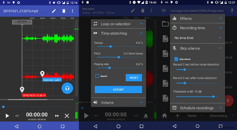 Androidで使える高音質ボイスレコーダーアプリおすすめ10選