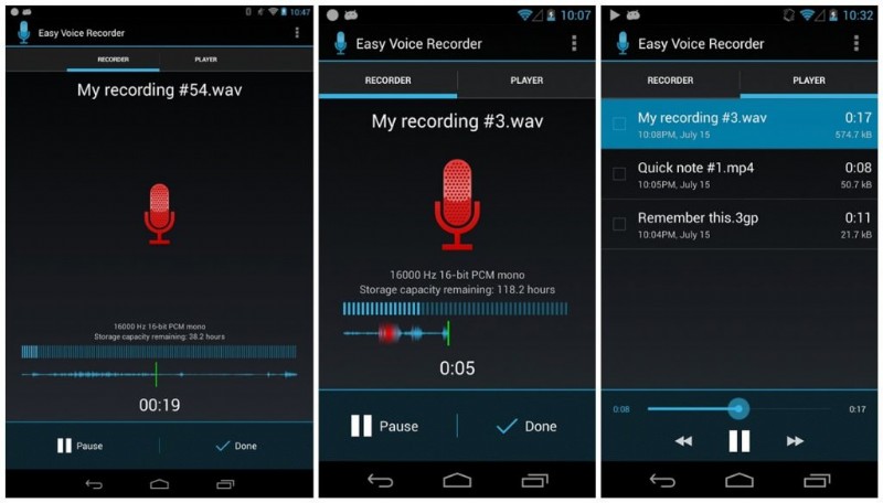 Androidで使える高音質ボイスレコーダーアプリおすすめ10選