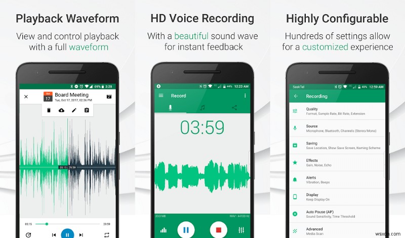 Androidで使える高音質ボイスレコーダーアプリおすすめ10選