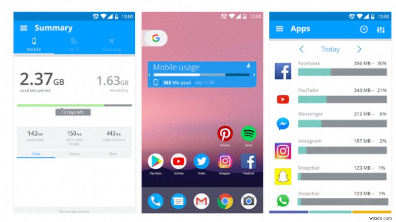 スマホのデータ容量を節約！Android向けデータ使用量管理アプリ5選