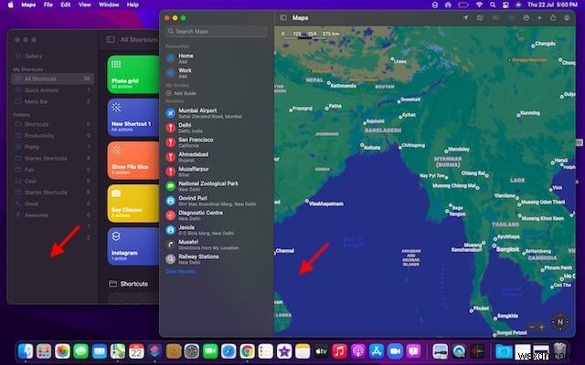 Macの画面を数クリックで分割する方法(2022年版)