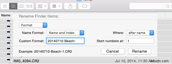 Macで複数のファイル名を一括変更する方法｜Finderの標準機能で簡単リネーム