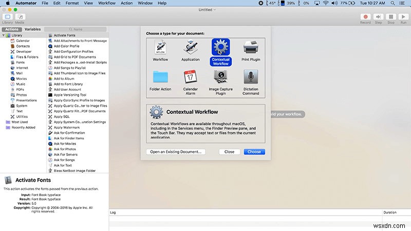 macOS Mojaveでカスタムクイックアクションを作成する方法【Automator活用術】