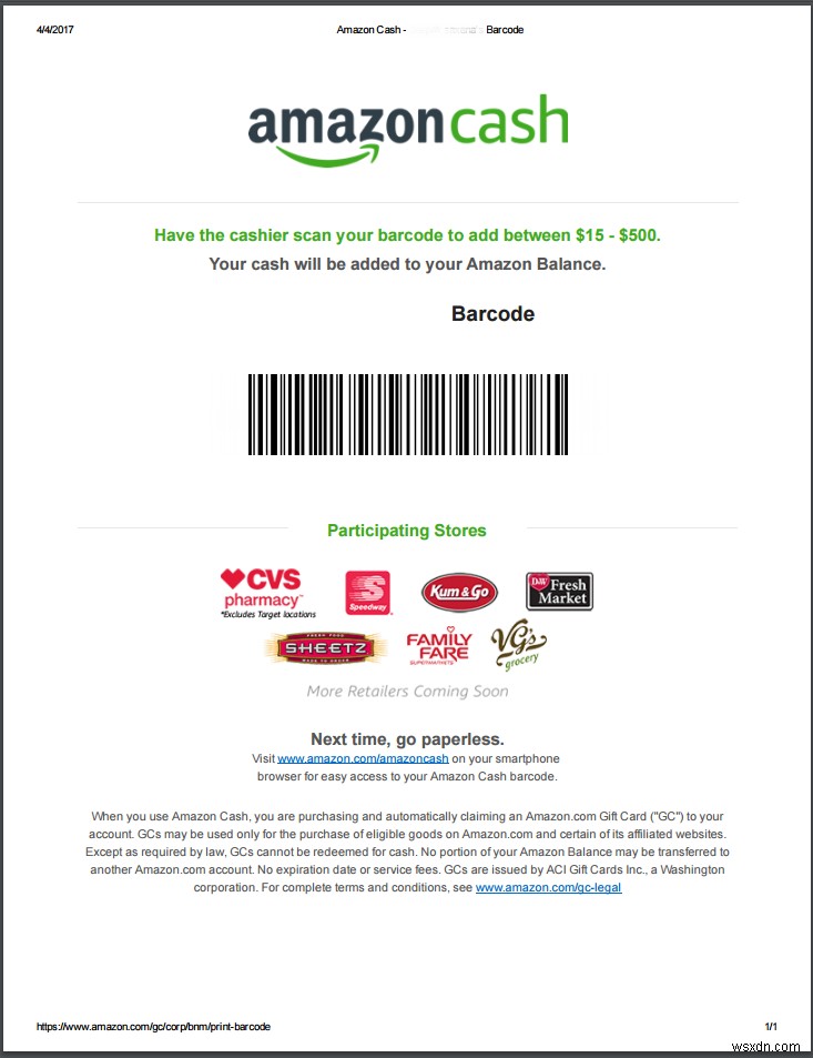Amazon Cash(アマゾン・キャッシュ)登場!カード不要で現金チャージできる新決済サービスの使い方