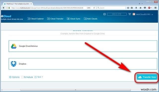 クラウドサービス間でファイルを移動する方法|MultCloudでGoogle DriveからDropboxへ簡単転送