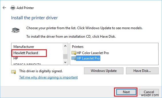 Windows 10でIPアドレスを指定してプリンターをインストールする方法