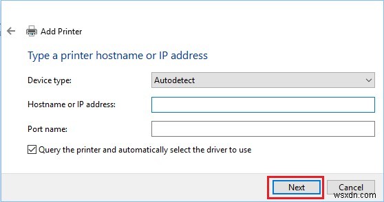 Windows 10でIPアドレスを指定してプリンターをインストールする方法