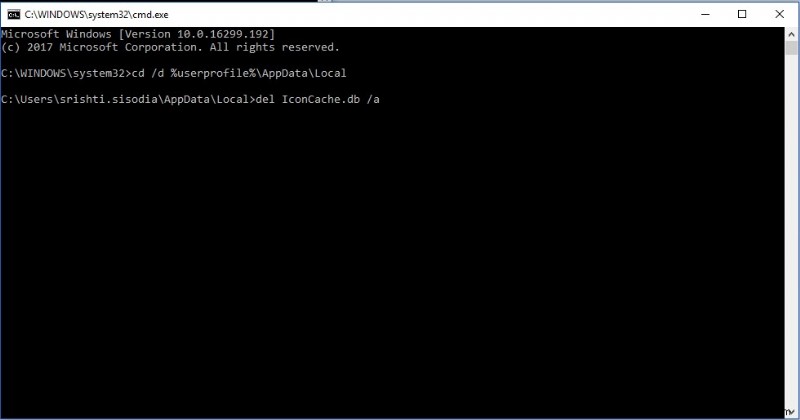 Windowsを再起動せずにアイコンキャッシュを再構築する方法