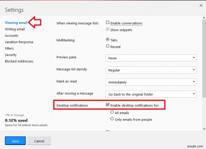 Gmail・Yahoo!メール・Outlookの受信メールをデスクトップ通知で受け取る設定方法