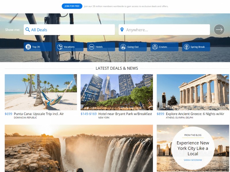 最高の旅行お得情報が見つかるおすすめサイト5選