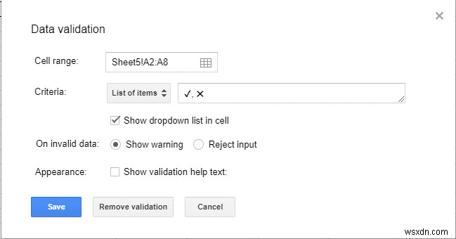 Google スプレッドシートにチェックボックスを挿入する2つの方法