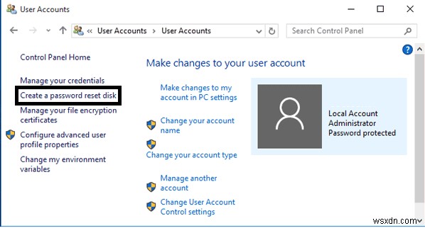 Windows 10でパスワードリセットディスクを作成・使用する方法