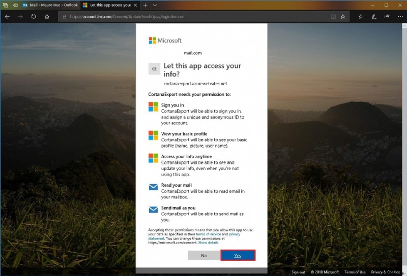 Windows 10でCortanaの収集データをダウンロードして確認する方法
