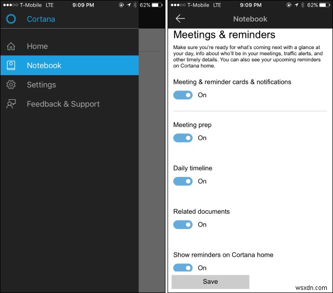 WindowsのCortanaリマインダーをスマートフォンに同期する方法
