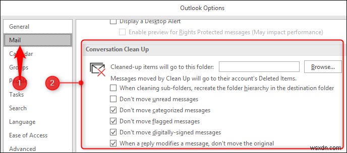 Outlookの「クリーンアップ」ツールで受信トレイを効率よく整理する方法