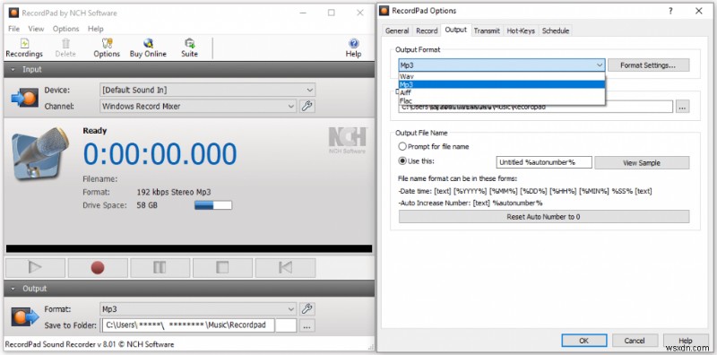 RecordPad – Windows・Mac・Linux・Android対応の高機能オーディオ録音ソフト