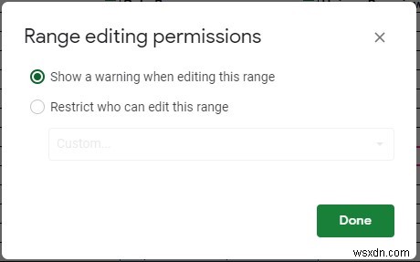 Googleスプレッドシートでセルを保護して編集できないようにする方法