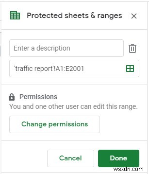 Googleスプレッドシートでセルを保護して編集できないようにする方法