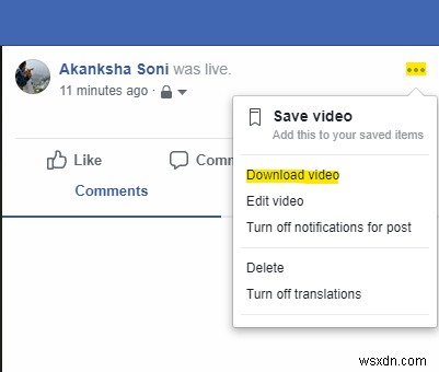 デスクトップ・スマホでFacebookライブ動画を保存・ダウンロードする方法
