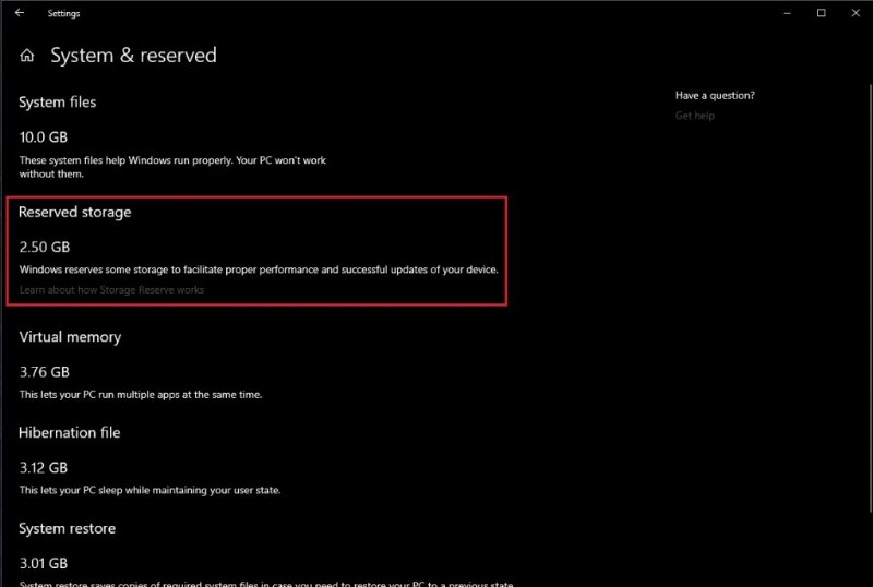 予約ストレージとは?Windows 10での有効化・無効化と容量削減の方法