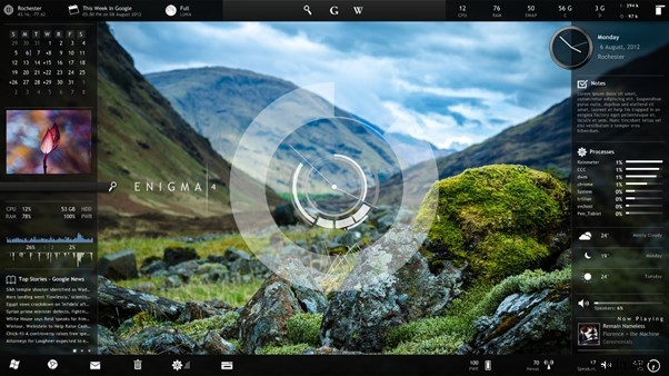 【2022年版】Windows 11/10のデスクトップを劇的にカスタマイズ!おすすめRainmeterスキンTOP7