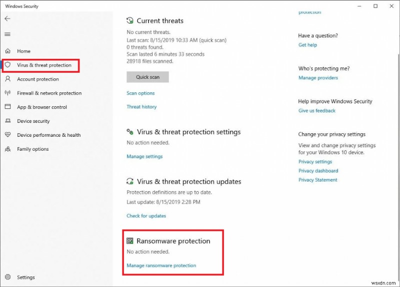 Windows Defenderのランサムウェア保護を有効にする方法【Windows 10対応】