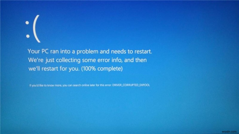 WindowsのDRIVER_CORRUPTED_EXPOOLエラーを解決する方法