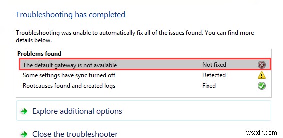 Windows 10で「デフォルトゲートウェイが利用できません」エラーを解決する方法