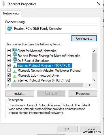 Windows 10で「このコンピュータには1つまたは複数のネットワークプロトコルがありません」エラーを修正する5つの方法