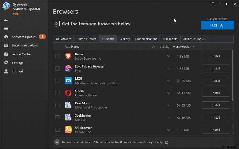 Systweak Software Updater 徹底レビュー|Windowsのソフト更新を自動化する便利ツール