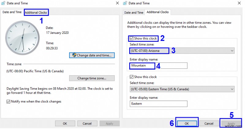 Windows 10のタスクバーに複数の時計を表示する3つの方法