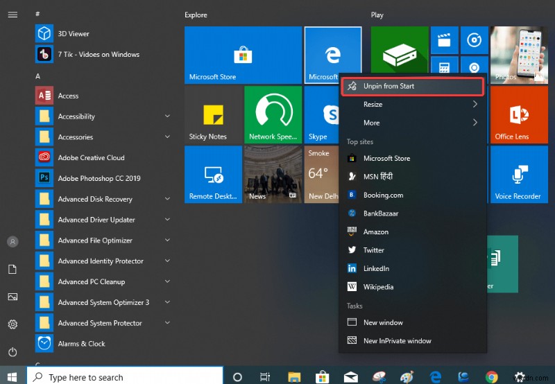 Windows 10をWindows 7風のクラシックなスタートメニューにカスタマイズする方法