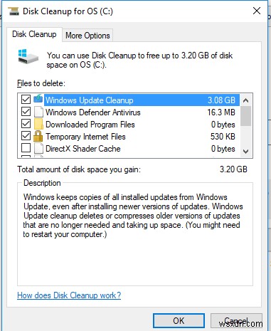 WinSxSフォルダーをクリーンアップしてWindows 10のディスク容量を解放する方法