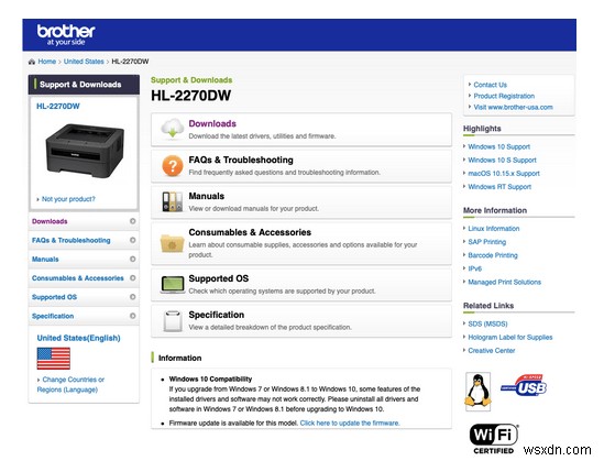 Brother HL-2270DWドライバーのダウンロードとアップデート方法【Windows対応】