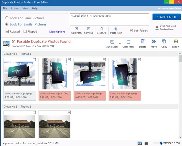 Ashisoft Duplicate Photo Finder 徹底レビュー|重複・類似画像を瞬時に検出できるのか検証