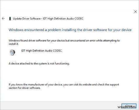Windows 10でIDT High Definition Audio CODECドライバの問題を解決する4つの方法