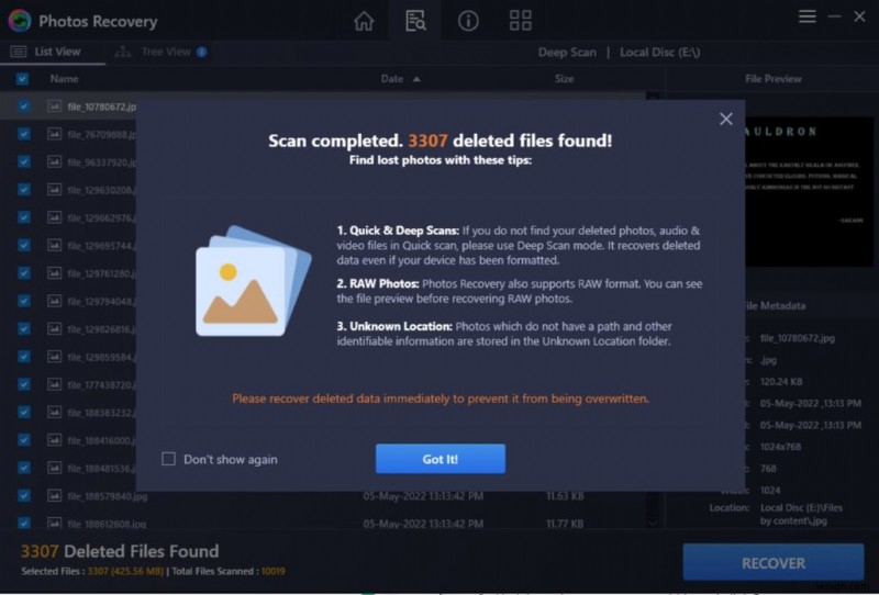 Systweak「Photos Recovery」でSDカードから削除した写真を復元する方法