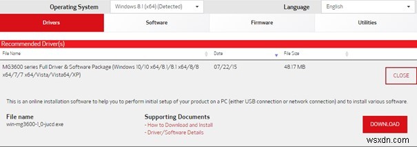 キヤノンPIXUS MG3620ドライバのダウンロード方法を徹底解説|初心者向け4つの手順