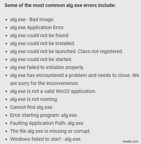 alg.exeとは?Windowsプロセスの正体とCPU使用率が高くなる問題の直し方